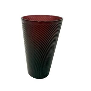 dark purple amethyst swirls Narrow Glass juice Cup home decor